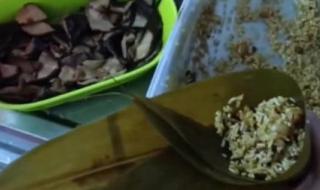 粽子的包法视频慢动作