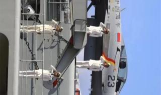 山东舰正进行海上试验训练