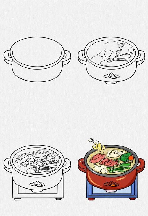 用火锅底料写书法指南（火锅底料怎么画简笔画）