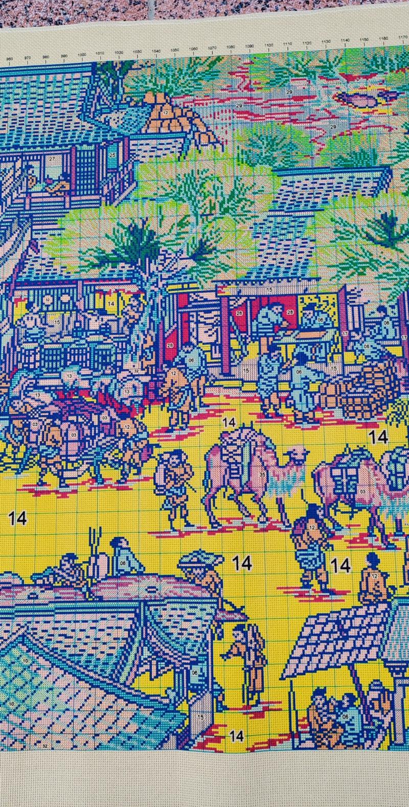 如何用Excel画清明上河图(用什么代码可以画出清明上河图)