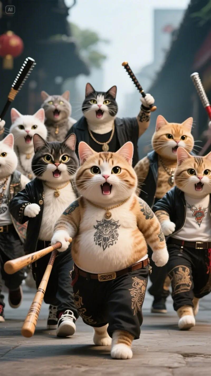 当所有动物开始996工作制（当所有动物都变成了猫组图）