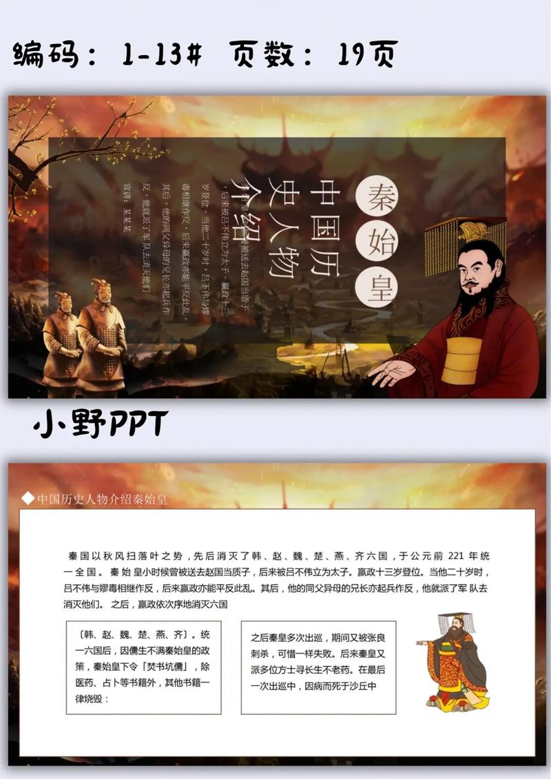 给秦始皇设计短视频账号(讲秦始皇的网红)